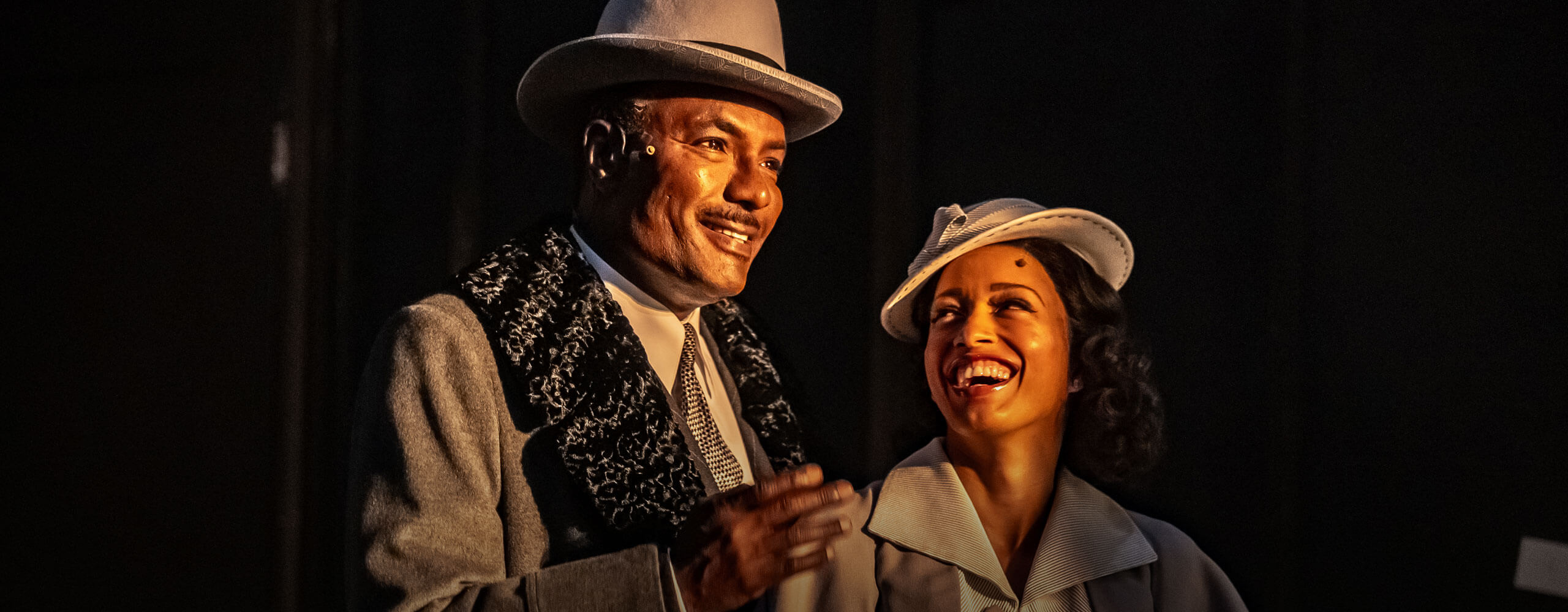 Allan Louis and Celeste Catena in Anything Goes (2025).