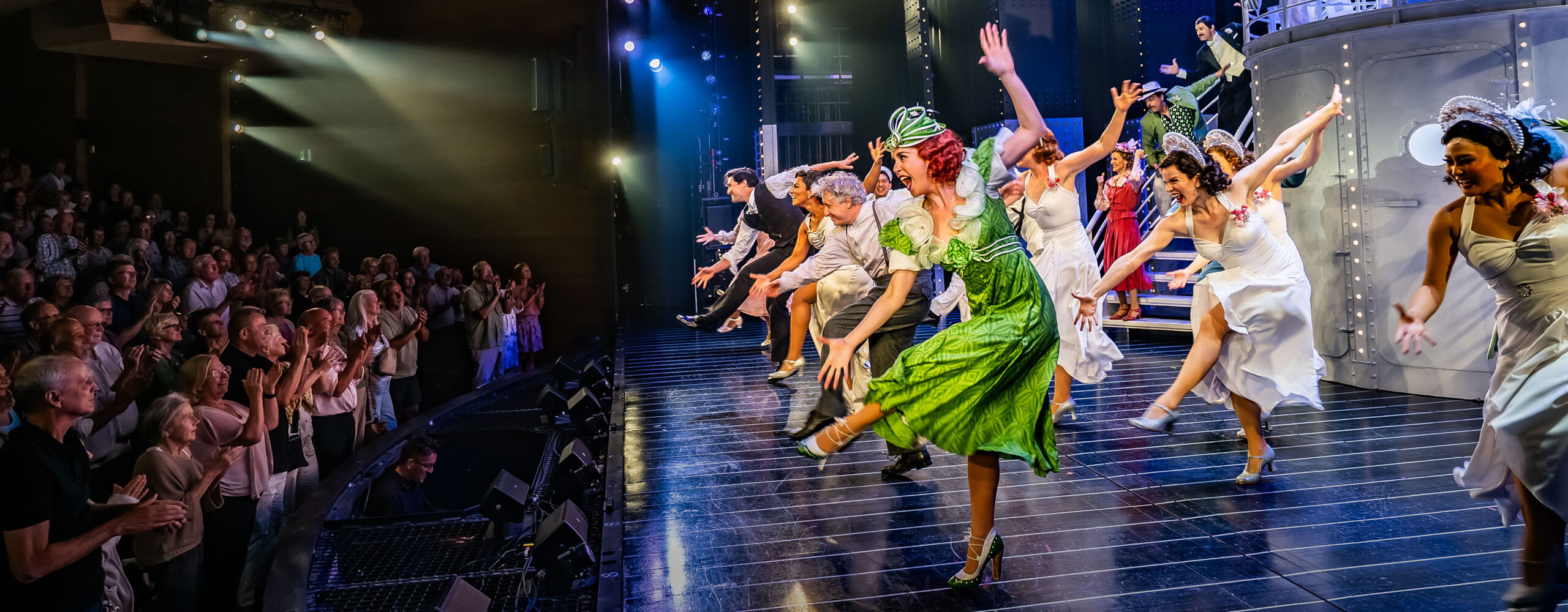 The cast of Anything Goes (2025).