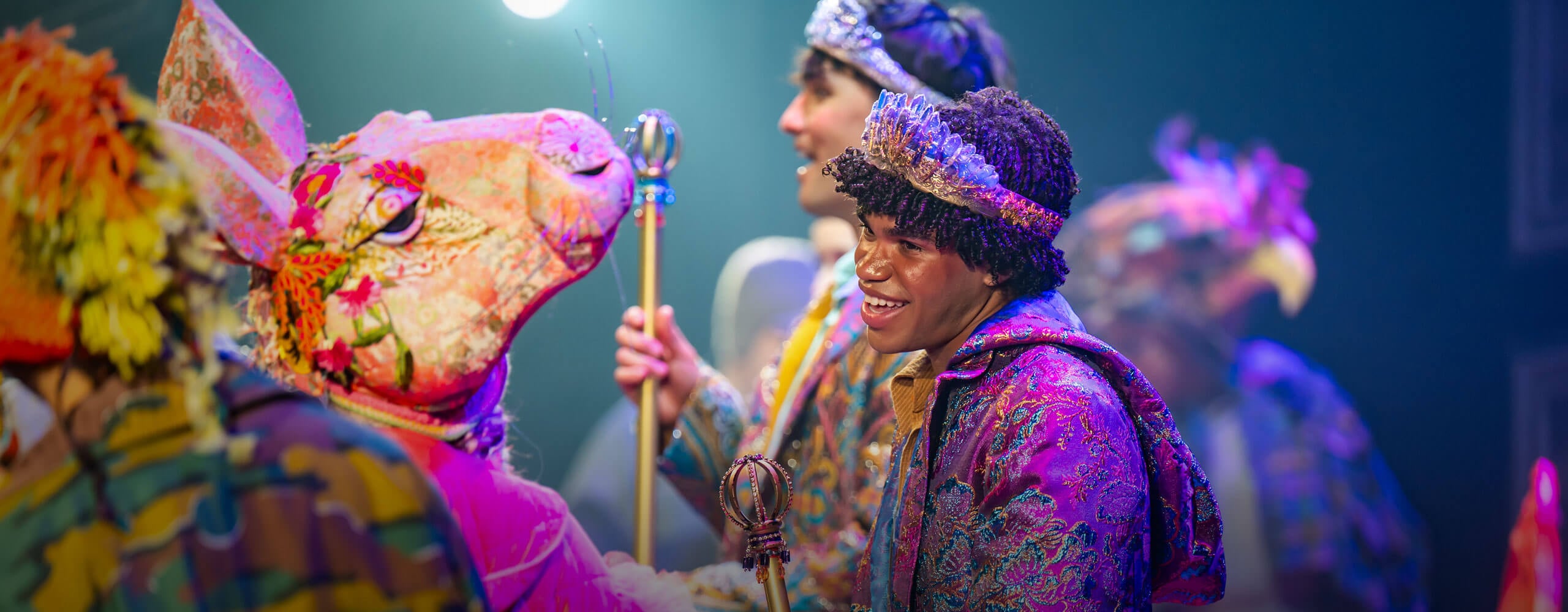 Jeff Irving and Dieter Lische-Parkes in The Lion, the Witch and the Wardrobe (2025).